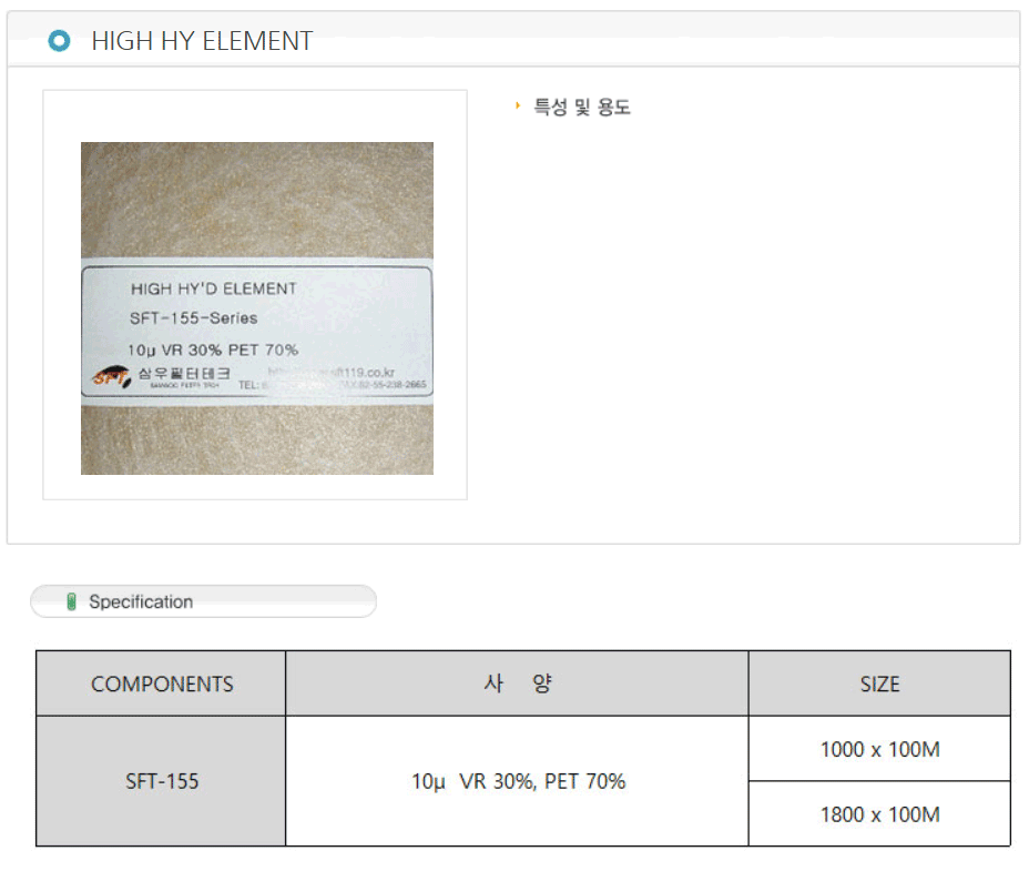 HIGH HY ELEMENT